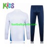 Italie Enfant Ensemble Sweat d'entrainement Blanc 2024